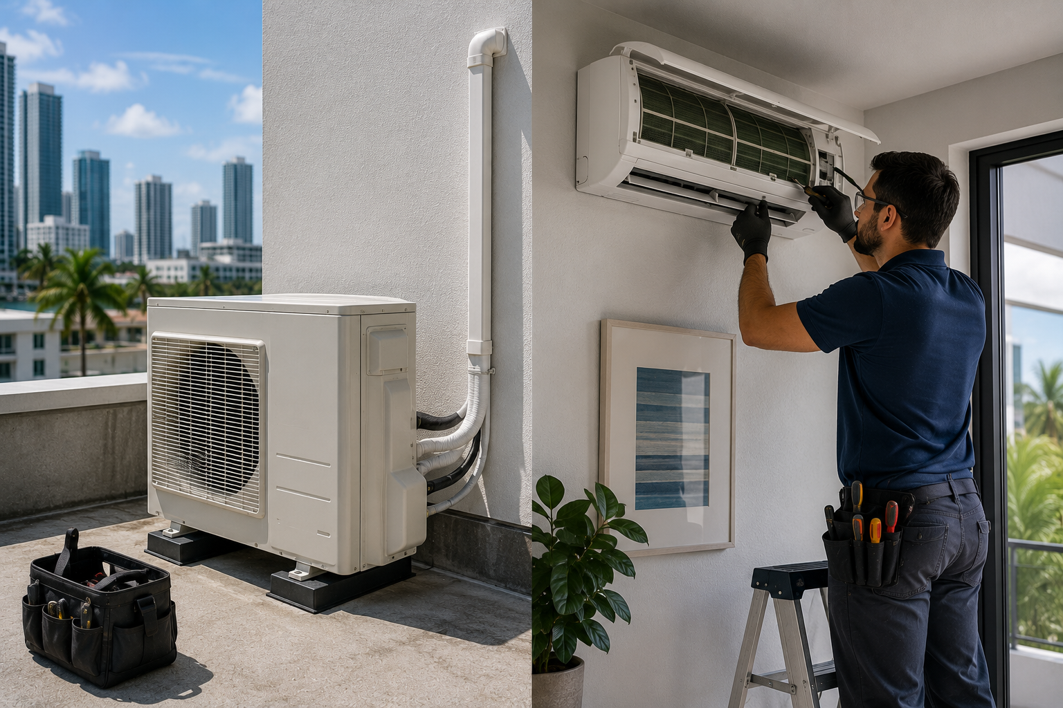 EVO AIR - Ductless Mini splits in Miami